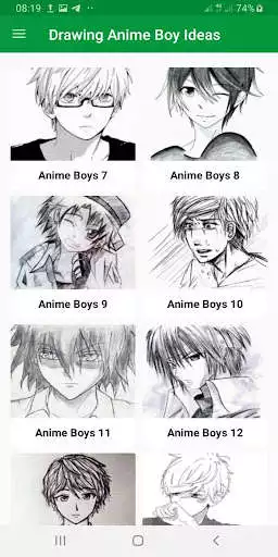 Play Drawing Anime Boy Ideas  and enjoy Drawing Anime Boy Ideas with UptoPlay