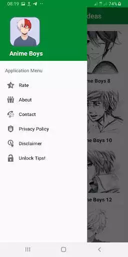 Play Drawing Anime Boy Ideas as an online game Drawing Anime Boy Ideas with UptoPlay