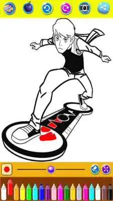Play Drawing Ben Ten - Coloring Pages
