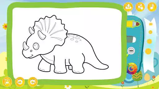 Play Drawing board for kids - Children coloring games  and enjoy Drawing board for kids - Children coloring games with UptoPlay