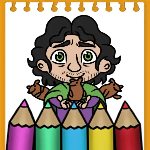 Play Drawing Bruno coloring book APK