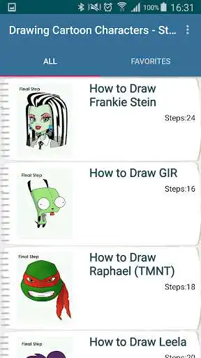 Play Drawing Cartoon Characters - Step By Step  and enjoy Drawing Cartoon Characters - Step By Step with UptoPlay