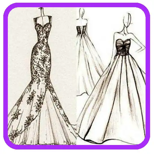 Run free android online Drawing Dress Gown APK