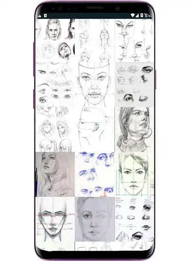 Play Drawing Face Tutorial as an online game Drawing Face Tutorial with UptoPlay