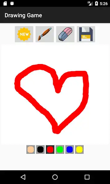 Play Drawing Game as an online game Drawing Game with UptoPlay