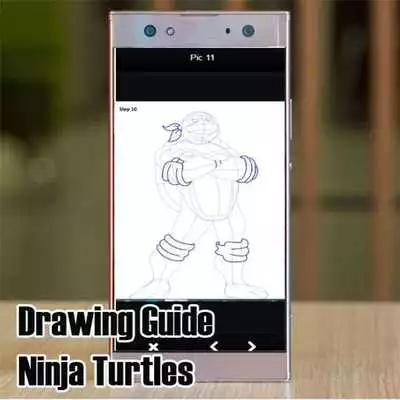 Play Drawing Guide Ninja Turtles
