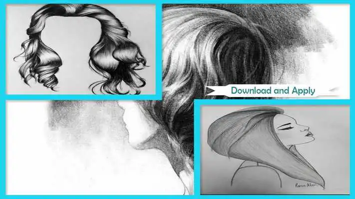 Play Drawing Hair Step by Step