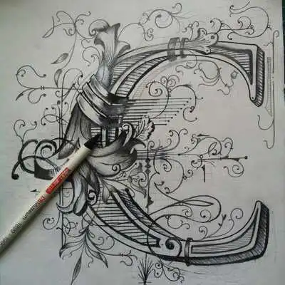 Play Drawing Hand Lettering Step by Step