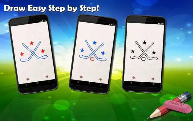 Play Drawing Lessons Hockey Logos