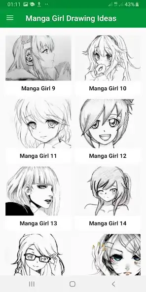 Play Drawing Manga Girl Ideas