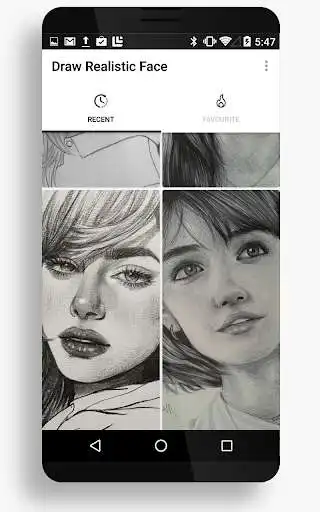 Play Drawing Realistic Face as an online game Drawing Realistic Face with UptoPlay