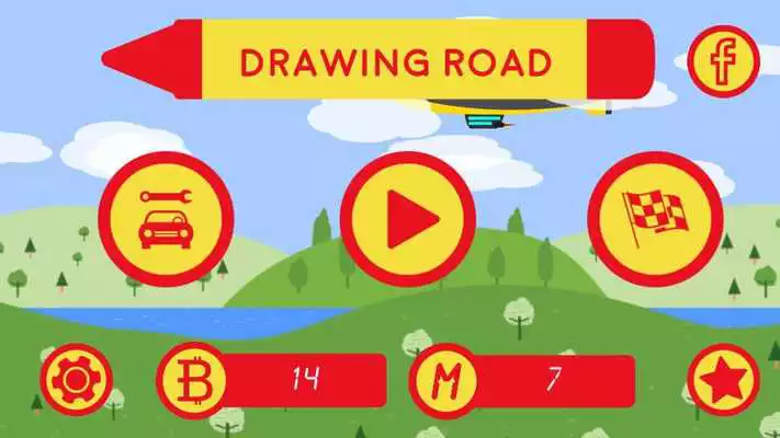 Play Drawing Road: Hill Racing