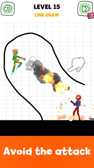 Play Drawing Save Stickman as an online game Drawing Save Stickman with UptoPlay