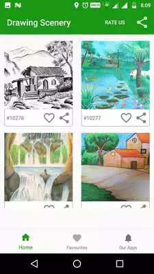 Play Drawing Scenery