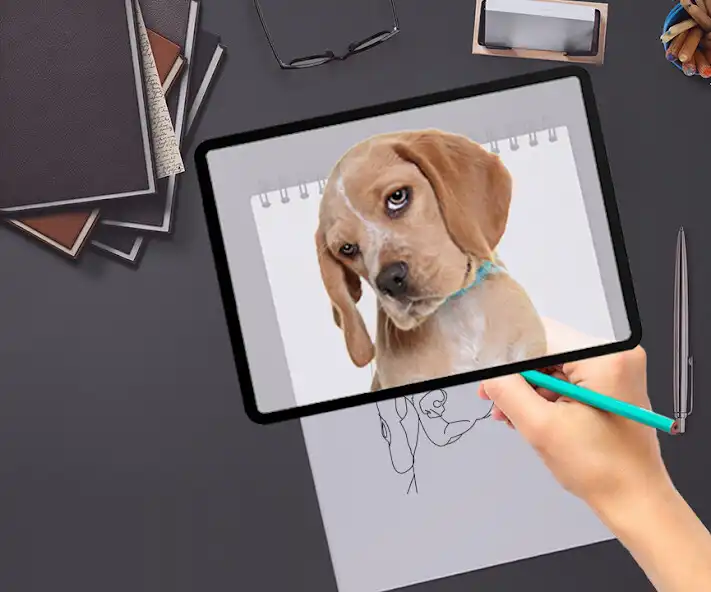Play Drawing Sketch And Trace as an online game Drawing Sketch And Trace with UptoPlay