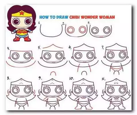 Play drawing sketch step by step