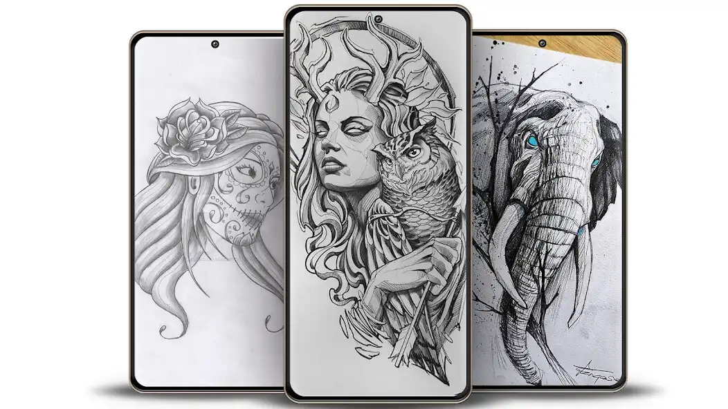 Play Drawing Tattoo Designs  and enjoy Drawing Tattoo Designs with UptoPlay