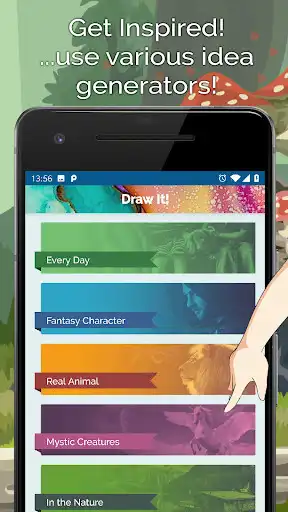 Play Draw It! - creative art idea generators  and enjoy Draw It! - creative art idea generators with UptoPlay