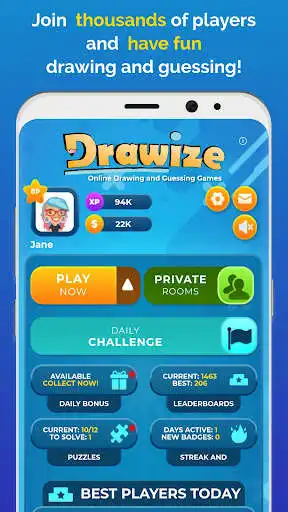 Play Drawize - Draw and Guess  and enjoy Drawize - Draw and Guess with UptoPlay