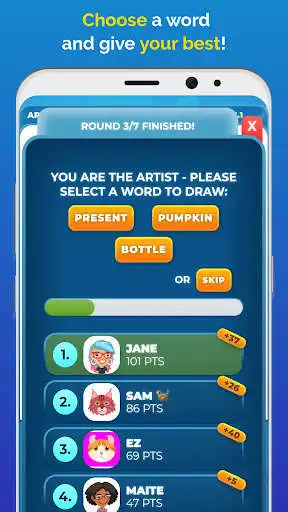 Play Drawize - Draw and Guess as an online game Drawize - Draw and Guess with UptoPlay
