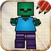 Free play online Draw Lego Minecraft Figures APK