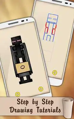 Play Draw Lego Minecraft Figures