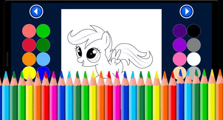 Play Draw Little Pony HD