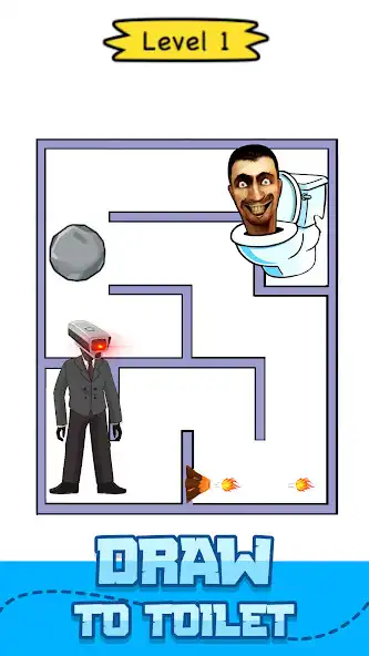 Play Draw Maze Escape  and enjoy Draw Maze Escape with UptoPlay