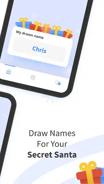Play DrawNames - Secret Santa App as an online game DrawNames - Secret Santa App with UptoPlay
