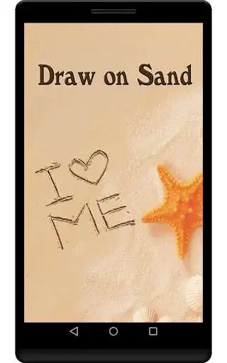 Play Draw on sand live wallpaper