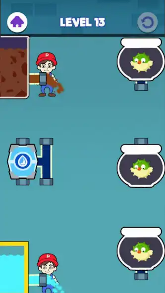 Play Draw Pipe: Water Flow as an online game Draw Pipe: Water Flow with UptoPlay