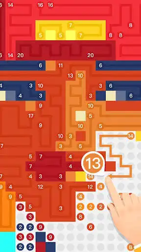 Play Draw Puzzle: Color by pixel as an online game Draw Puzzle: Color by pixel with UptoPlay