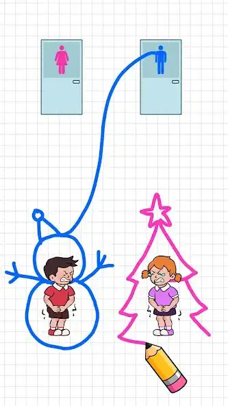 Play Draw Puzzle Rainbow ToiletRush as an online game Draw Puzzle Rainbow ToiletRush with UptoPlay