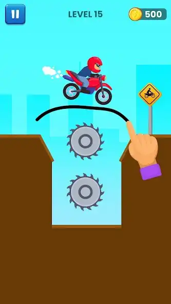 Play Draw Road Game : Bridge Puzzle as an online game Draw Road Game : Bridge Puzzle with UptoPlay