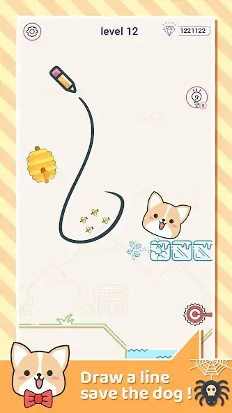 Play Draw  Save the Dog as an online game Draw  Save the Dog with UptoPlay
