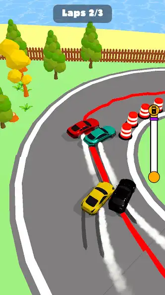 Play Draw Serpentine Race as an online game Draw Serpentine Race with UptoPlay