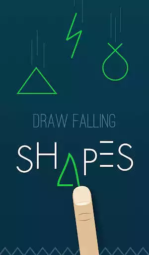 Play APK Draw Shapes: skillful one finger drawing rush  and enjoy Draw Shapes: skillful one finger drawing rush with UptoPlay net.crownplay.Shapes