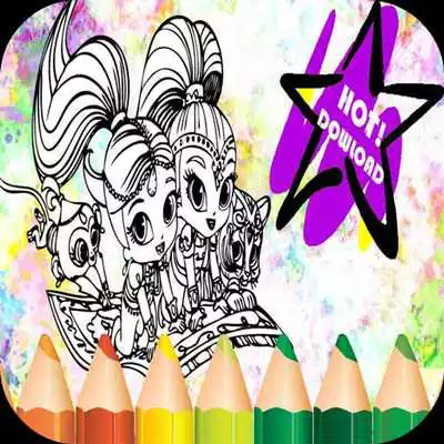 Play Draw Shimmer and Shine Fans