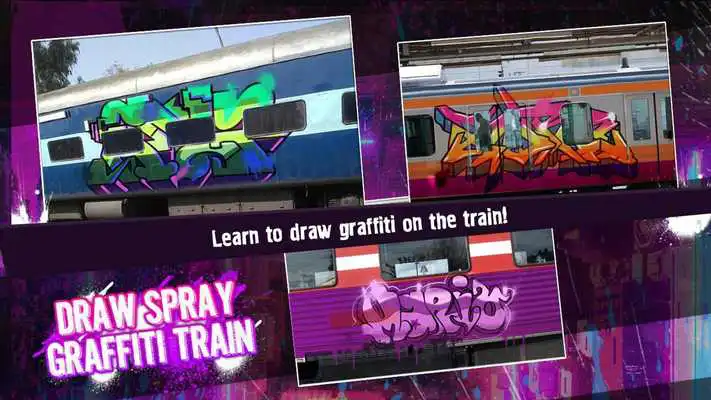 Play Draw Spray Graffiti Train Play Draw Spray Graffiti Train