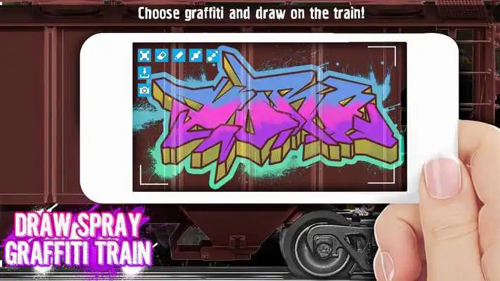 Play Draw Spray Graffiti Train Play Draw Spray Graffiti Train