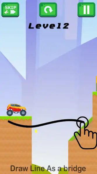 Play Draw The Bridge Race Car Game  and enjoy Draw The Bridge Race Car Game with UptoPlay