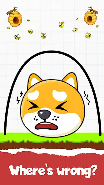 Play Draw To Save The Dog as an online game Draw To Save The Dog with UptoPlay