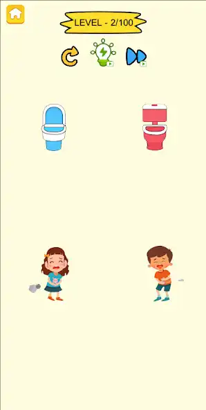 Play Draw To Toilet - Save The Kids as an online game Draw To Toilet - Save The Kids with UptoPlay