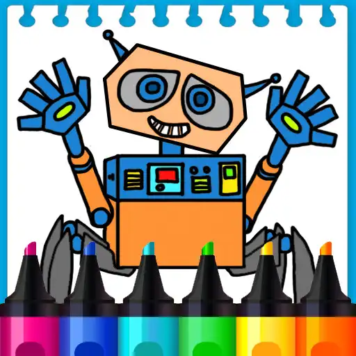 Play Draw Wali Robot Coloring Book APK