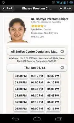 Play Dr Bhavya Chipre Appointments