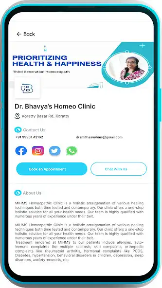 Play Dr Bhavyas Homoeopathy as an online game Dr Bhavyas Homoeopathy with UptoPlay