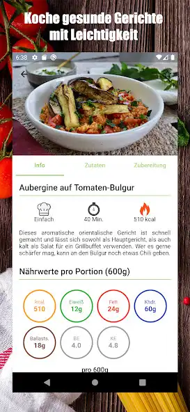 Play Dr. Cook - gesunde Rezepte as an online game Dr. Cook - gesunde Rezepte with UptoPlay