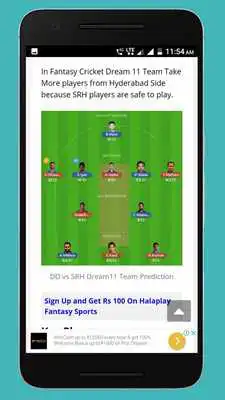 Play Dream 11 Pro tips and Prediction