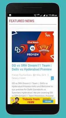 Play Dream 11 Pro tips and Prediction
