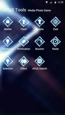 Play Dream Blue Technology theme